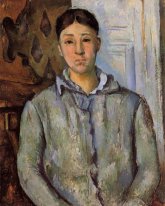 Madame Cezanne In Blue 1890