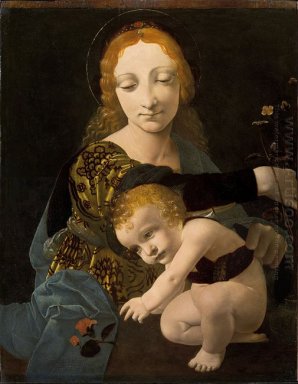 La Vierge et l\'Enfant (La Vierge à la rose)