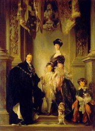 Duke Marlborough Singer Sargent And Family