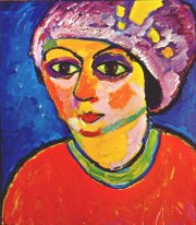 Der violette Turban