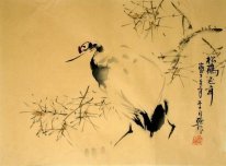 Crane-Pine - Chinese Painting