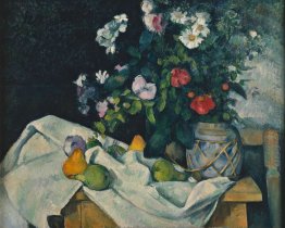 Still Life With Flowers And Fruit 1890