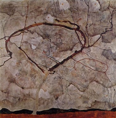 arbre d\'automne en mouvement 1912