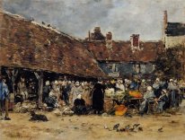 Market At Trouville 1883