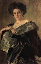 Portret van Yevdokia Morozova 1908