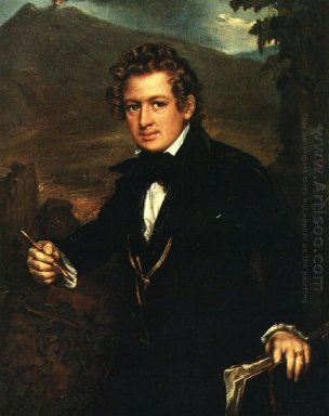 Portret van Karl Brulloff 1836