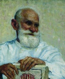 Portrait Of The Physiologist Ivan Petrovich Pavlov 1924