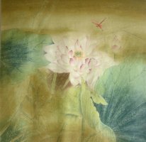 Lotus - peinture chinoise