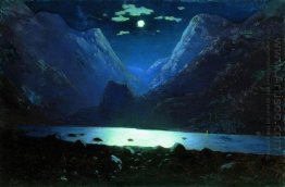 daryal pass moonlight night