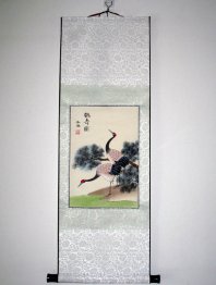 Crane - Mounted - Chinese Painting