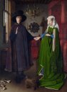 The Arnolfini Wedding The Portrait Of Giovanni Arnolfini And His