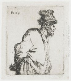 Peasant With His Hands Behind His Back 1631