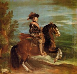 Equestrian Portrait Of Philip IV