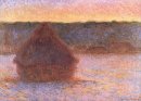 Mucchi di fieno al tramonto Frosty Meteo 1891