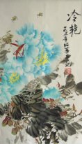 Pivoine - Peinture chinoise