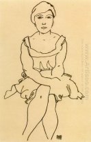 Mujer sentada 1918