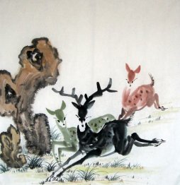 Deer - Chinese Painting