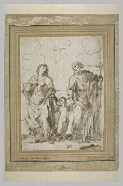 The Infant Jesus Between The Virgin And St Joseph 1