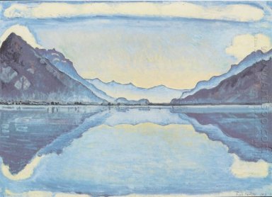 Thun Met Symmetrische Spiegeling 1909