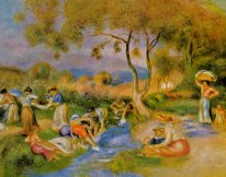 Laundresses At Cagnes 1912