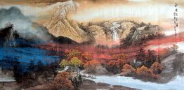 Mountains and water - Chinese Painting