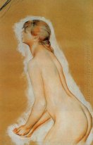 Nude Study For The Large Bathers 1887