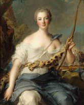 Jeanne-Antoinette Poisson, marquesa de Pompadour como Diana