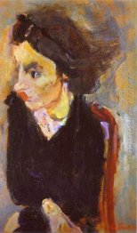 Woman In Profile Portrait Of Madame Tennent