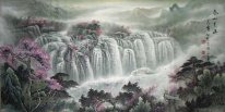 Waterfall - Chinese Painting