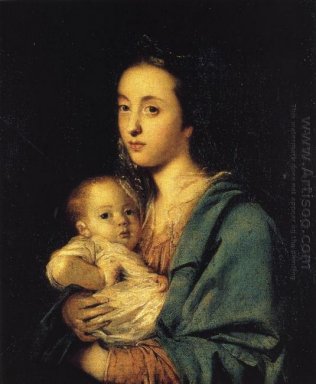 Mrs Joseph Martin Dan Anaknya Charles 1760