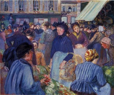 el mercado en gisors 1899