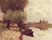 Die Seine bei Bougival 1872 1