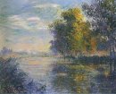 Par la rivière Eure à l'automne