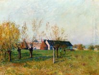 the farm at trou d enfer autumn morning 1874