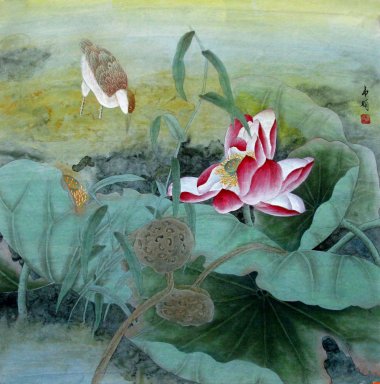 Lotus - Lukisan Cina