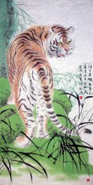 Tiger - la pintura china