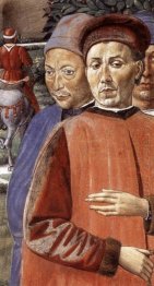 St Augustine Departing For Milan Detail 1465 2