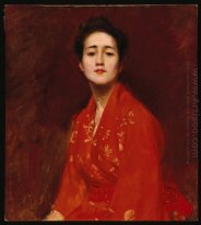 Study Of Girl In Japanese Dress 1895