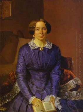 Portrait d\'Elizaveta Petrovna Zhdanova