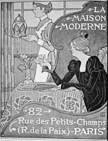 Affiche pour La Maison Moderne, Paris