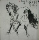 Horse - Peinture chinoise