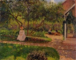 corner of the garden in eragny 1897