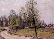 edge of the forest in spring evening 1886