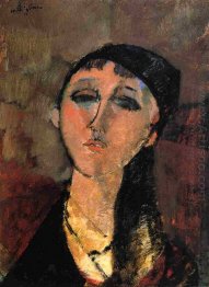 portrait of a young girl louise 1915