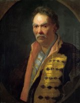 Ein Malorossian Hetman (Wahrscheinlich Pavlo Polubotok)