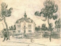 The Town Hall At Auvers 1890