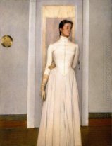 Porträtt av Marguerite Khnopff