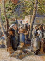 the market in gisors 1887