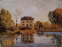 factory in the flood bougival 1873