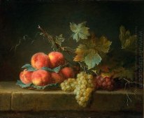 Still Life with Peaches and Grapes